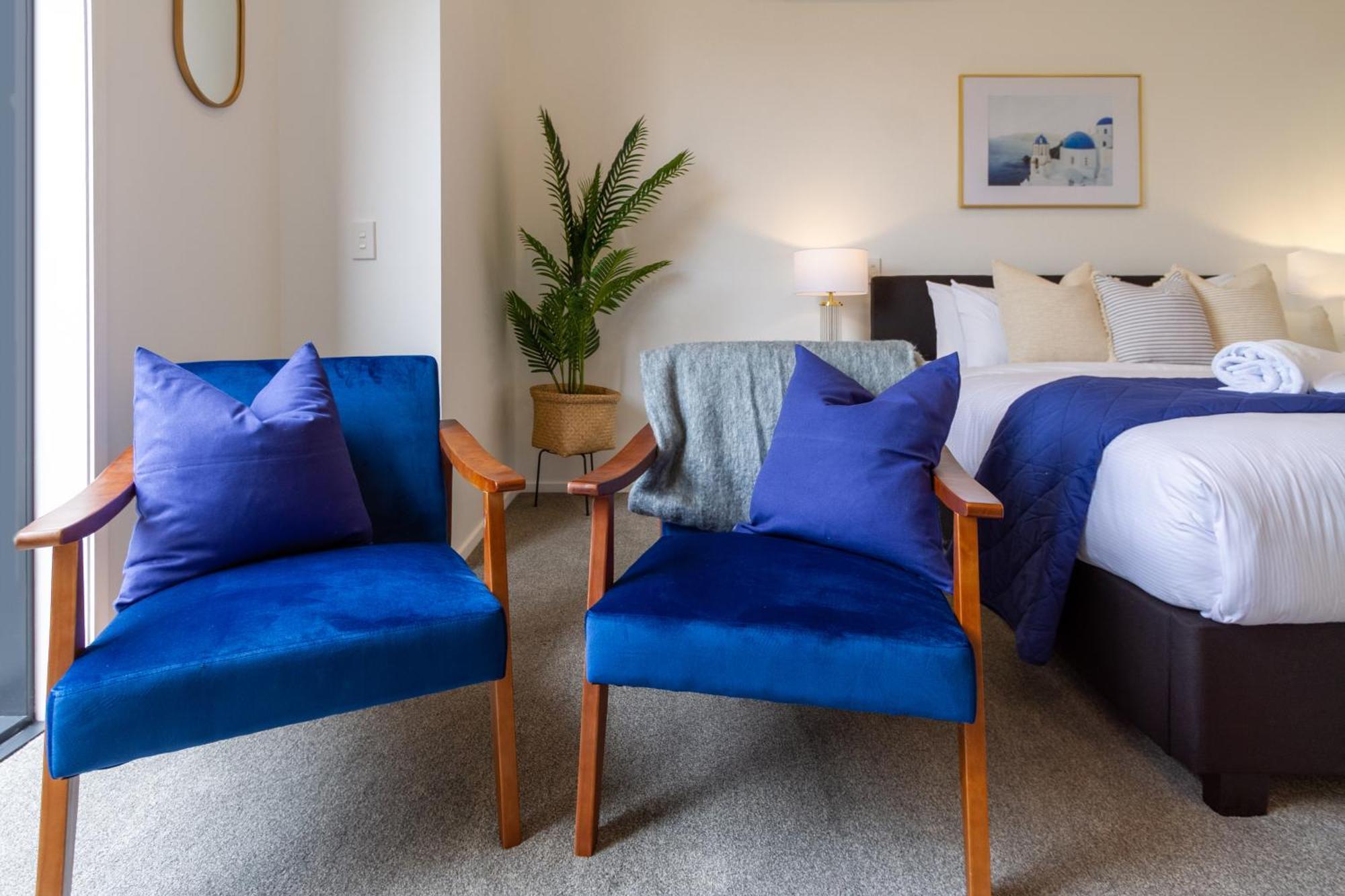 Central Christchurch Santorini Style 1Br Studio Exteriör bild